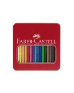 Faber Castell Farbstifte Jumbo Grip 16 Farben Metalletui 