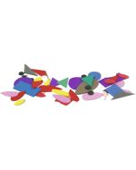 URSUS Moosgummi Formen, 200 Stück assortiert in Farben und Formen