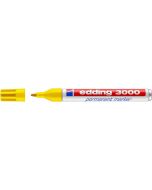 EDDING Permanent Marker 3000 1,5-3mm gelb 