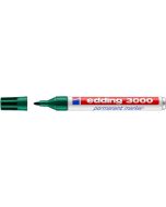 EDDING Permanent Marker 3000 1.5-3mm grün