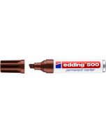 EDDING Permanent Marker 500 2-7mm braun 
