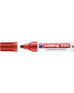 EDDING Permanent Marker 550 3-4mm rot 