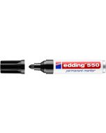 EDDING Permanent Marker 550 3-4mm schwarz 