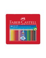 Faber Castell Farbstifte Colour Grip 24er Metalletui 