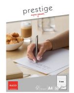 Schreibblock Prestige weiss, liniert, 50 Blatt, A4