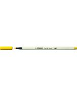 STABILO Fasermaler Pen 68 Brush mit Pinselspitze gelb