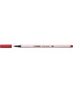 STABILO Fasermaler Pen 68 Brush mit Pinselspitze dunkelrot