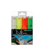UNI-BALL Chalk Marker 8mm 4 Farben, Etui 