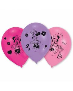 NEUTRAL Ballons Minnie Mouse 10 Stück