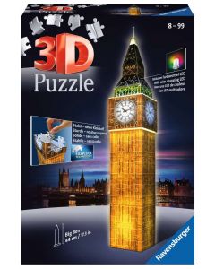 Puzzle 3D Big Ben bei Nacht, ab 10+