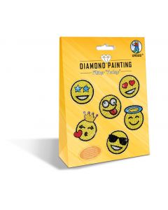 URSUS Diamond Sticker Smileys, Gestalten von Stickern
