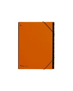 Pultordner Trend A4 orange 12 Fächer 