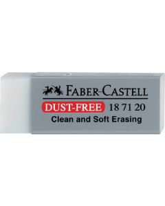 FABER CASTELL Radierer Dust-Free transparent 