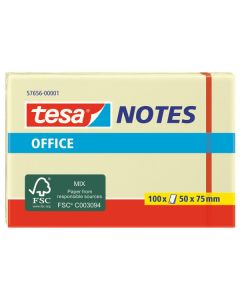 Office Notes 50x75mm gelb 100 Blatt 