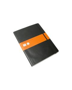 Notizbuch Soft A4 liniert schwarz 
