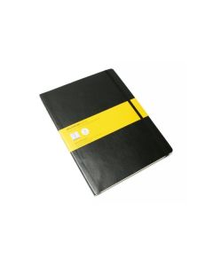 Notizbuch Soft A4 kariert schwarz 