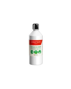 Deckfarbe Gouache Eco 500ml weiss flüssig 