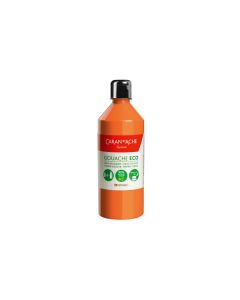 Deckfarbe Gouache Eco 500ml orange flüssig 