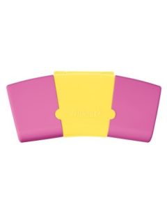 Deckfarbkasten ProColor 735 12 Farben, gelb/pink 