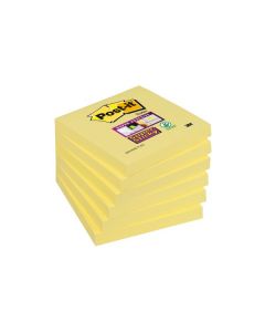 SuperSticky Notes 76x76mm gelb 6x90 Blatt 