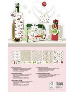 URSUS Designkarton + Sticker Christmas