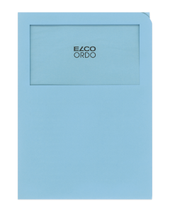 Sichthülle Ordo Classico A4 blau, ohne Linien 100 Stück 