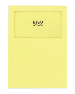 Sichthülle Ordo Classico A4 gelb, ohne Linien 100 Stück 
