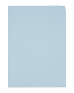 Sichthülle Ordo Discreta A4 blau, ohne Fenster 100 Stück 