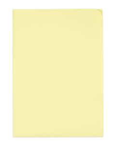 Sichthülle Ordo Discreta A4 gelb, ohne Fenster 100 Stück 