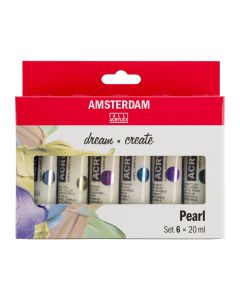 TALENS Amsterdam Starter Set Pearl Töne 6x20ml 