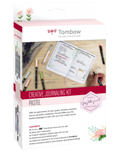 TOMBOW Creative Journaling Kit Pastel