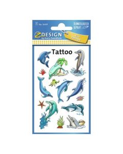 Z-DESIGN Sticker Tattoo Delfine