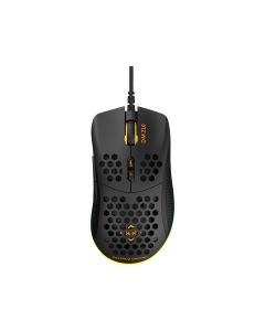 DELTACO leichtgewichtige Gaming Maus, RGB, schwarz