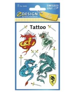 Z-DESIGN Sticker Tattoo Drachen