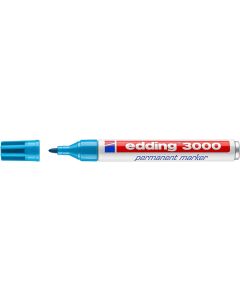 EDDING Permanent Marker 3000 1,5-3mm hellblau 