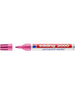 EDDING Permanent Marker 3000 1,5-3mm rosa 