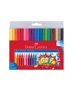 Faber Castell Grip Colours 20 Farben, Etui 