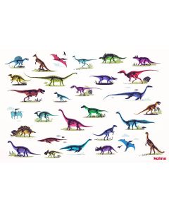 Schreibunterlage Dinosaurier 50x34cm 