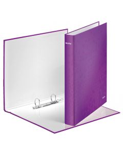 LEITZ Ringbuch WOW 2-Ring A4+ violett metallic