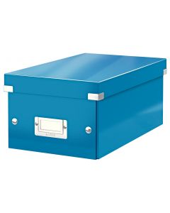 LEITZ Ablagebox DVD Click & Store WOW blau