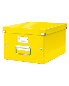 LEITZ Click & Store WOW Aufbewahrungsbox mittel gelb