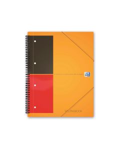 OXFORD Meetingbook liniert, orange, A4+