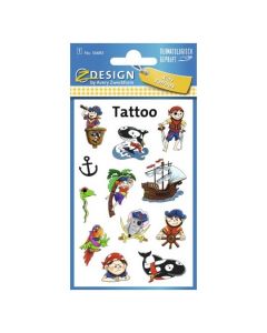 Z-DESIGN Sticker Tattoo Piraten