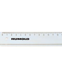 Rumold Schullineal 40cm transparent 