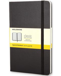 MOLESKINE Notizbuch Classic kariert, schwarz, A6