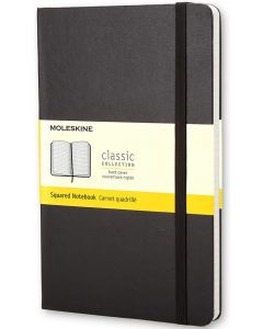 MOLESKINE Notizbuch Classic kariert, schwarz, A5