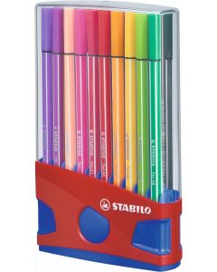 STABILO Pen 68 Fasermaler 20er Color Box 