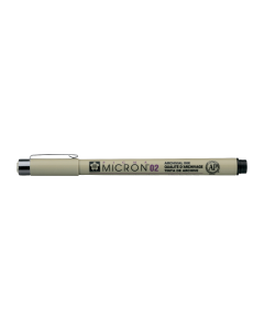 SAKURA Fineliner Pigma Micron 02 schwarz 0,3mm
